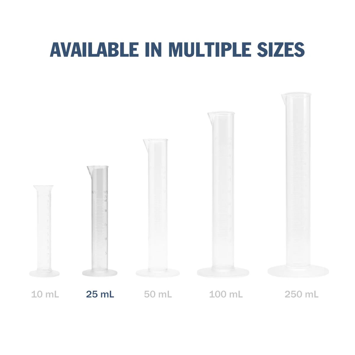 Apothecary Products Transparent & Autoclavable Graduated Cylinder