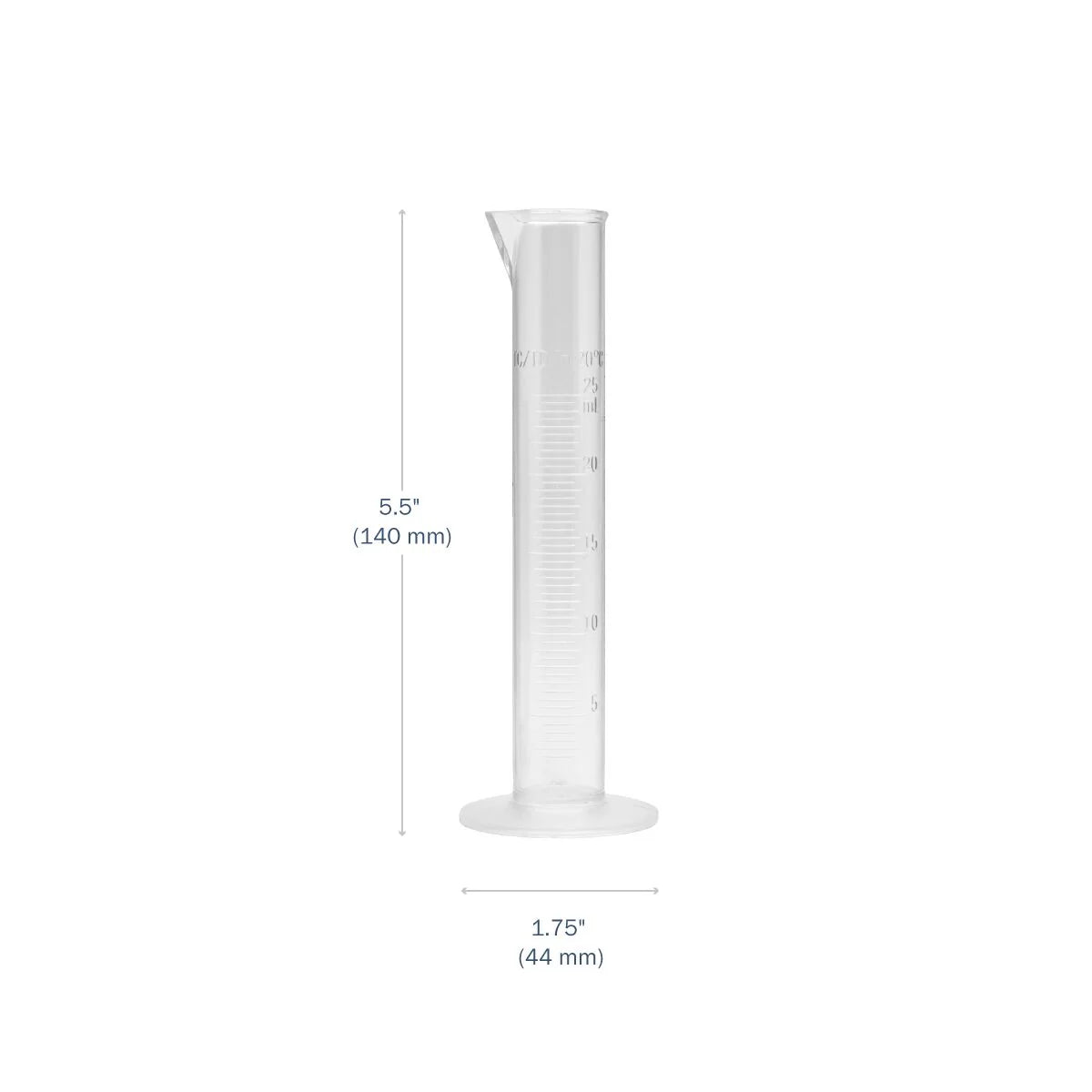 Apothecary Products Transparent & Autoclavable Graduated Cylinder