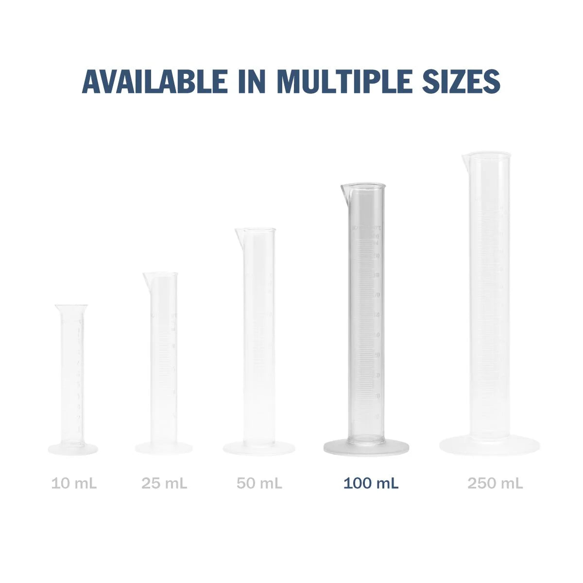 Apothecary Products Transparent & Autoclavable Graduated Cylinder
