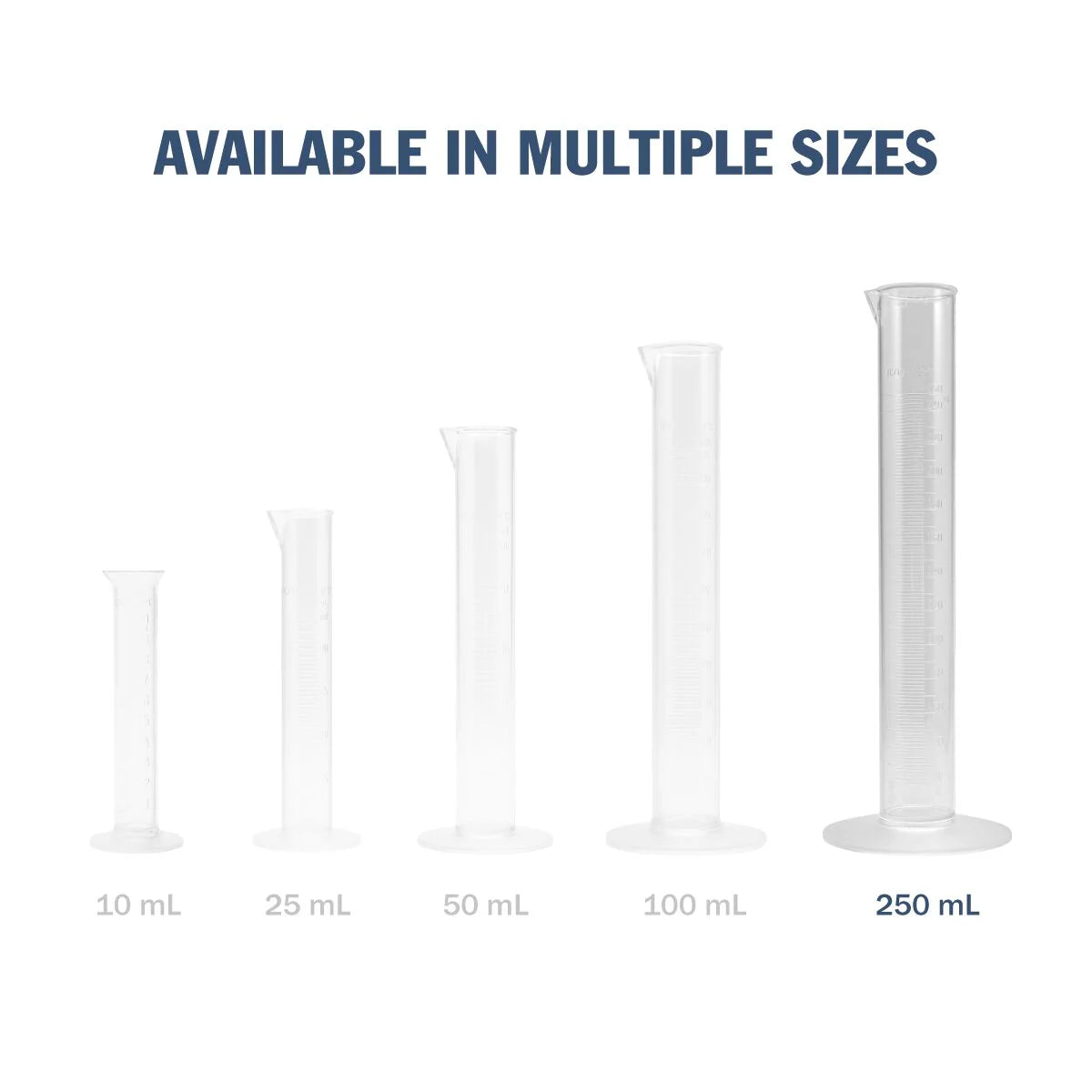 Apothecary Products Transparent & Autoclavable Graduated Cylinder