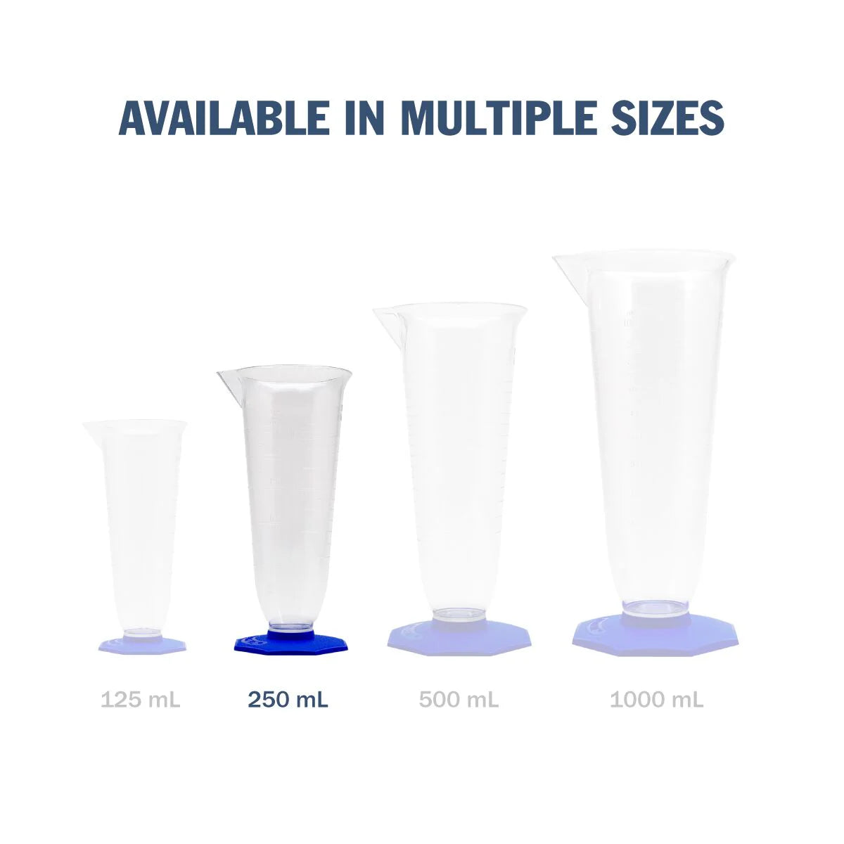 Apothecary Products Double-Scale Polymethylpentene Pharmaceutical Graduate