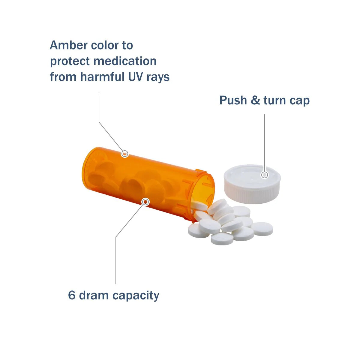 Apothecary Products Ezy Dose® Push & Turn Vial