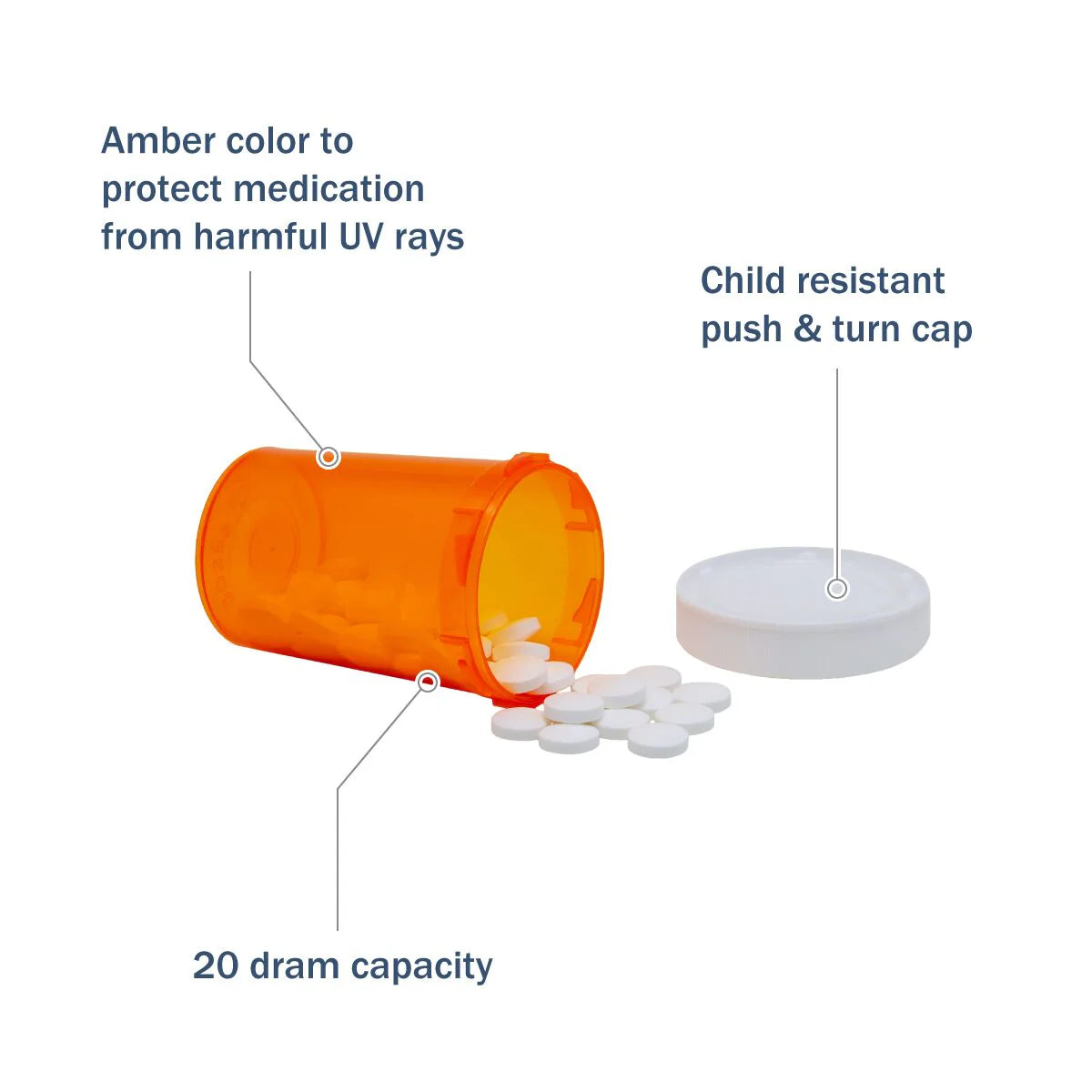 Apothecary Products Ezy Dose® Push & Turn Vial