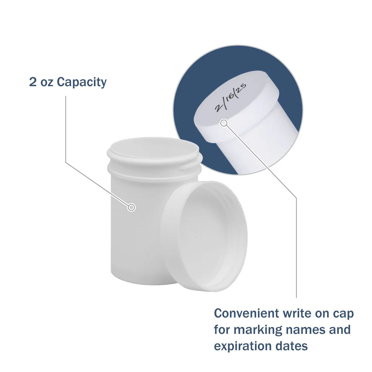 Apothecary Products-Ezy Dose® Ointment Jar