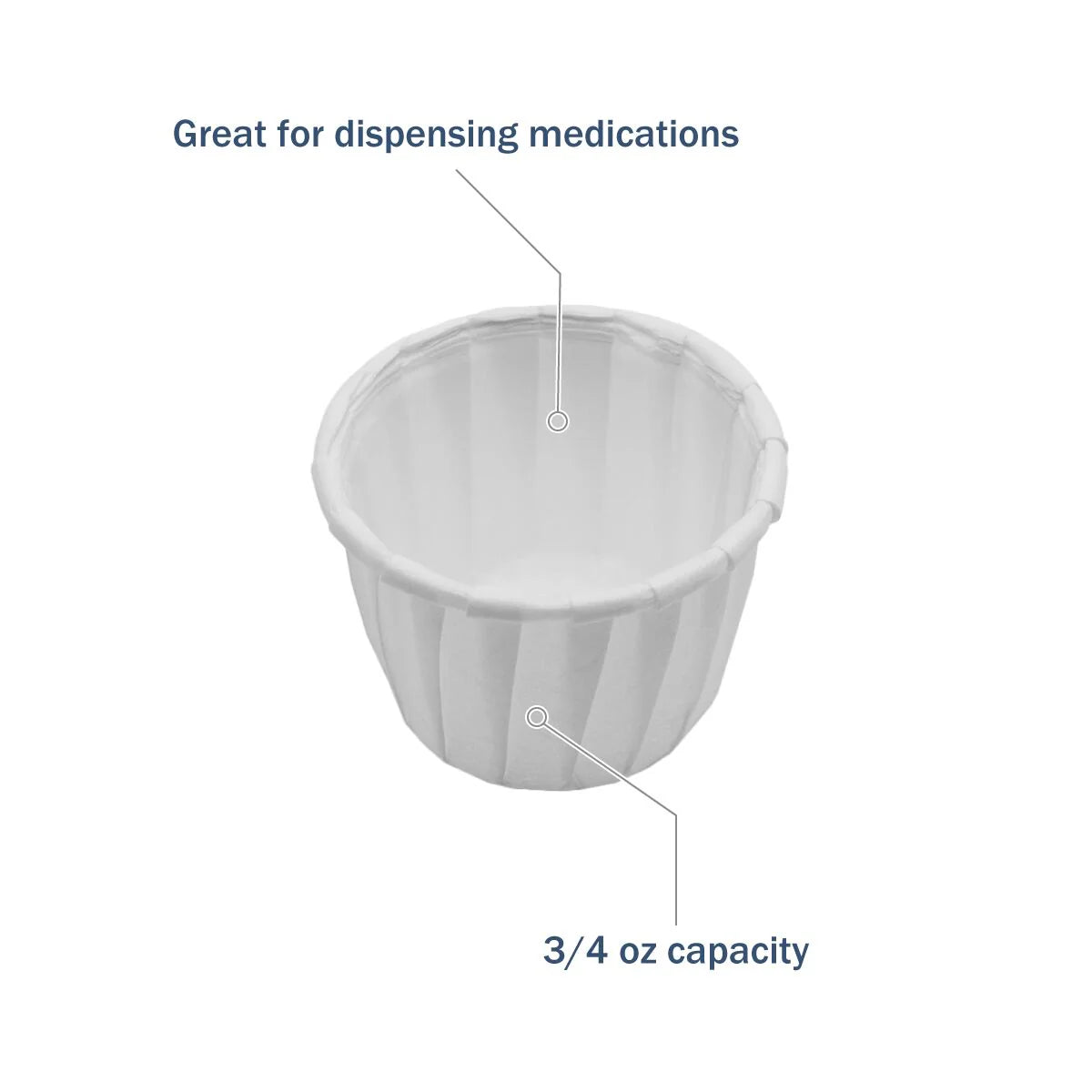 Apothecary Products Paper Souffle Cups