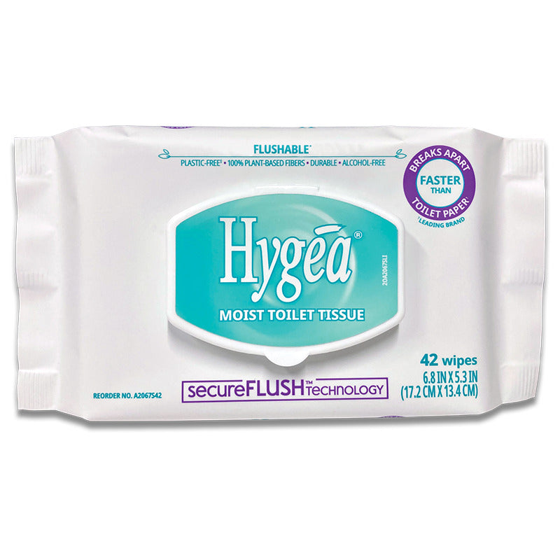 PDI-A2067S42 Moist Toilet Tissue, Flushable, 6.8" x 5.3" (42/Pack, 12 Pack/Case)