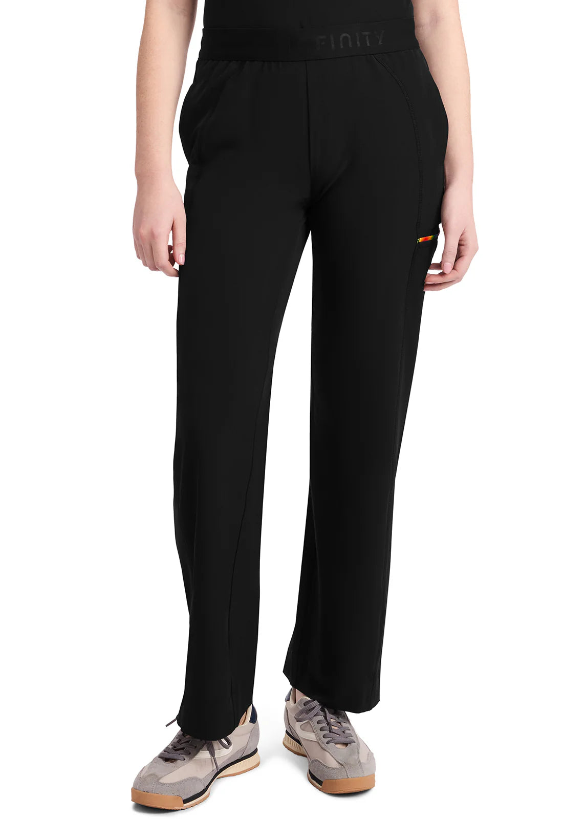 Infinity Pride Women's GNR8 Fit 5-Pocket Wide Leg Pant