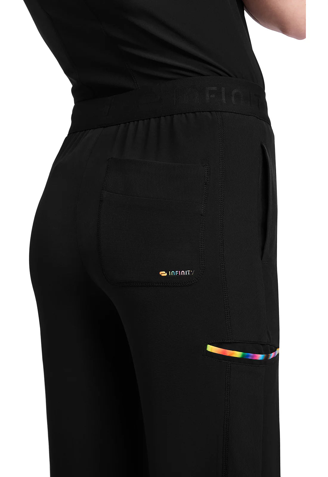 Infinity Pride Women's GNR8 Fit 5-Pocket Wide Leg Pant