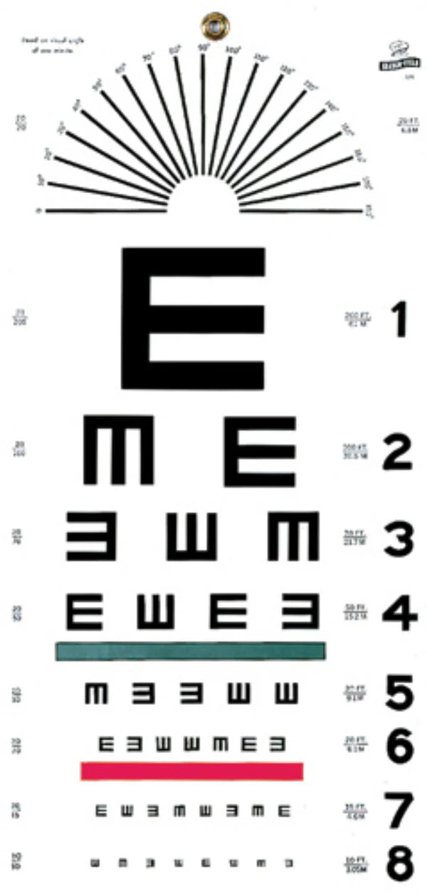 Graham Field-1241 - Illiterate/Tumbling E Eye Chart