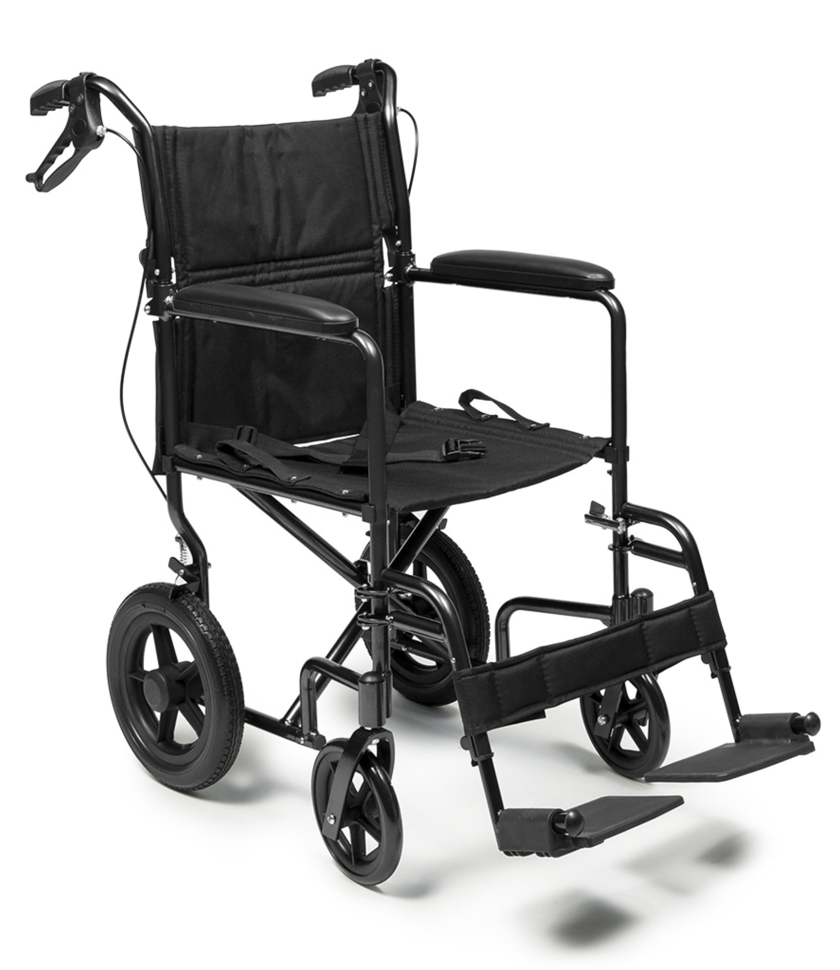 Graham Field Deluxe Aluminum 12" Rear Wheel Transport Chair