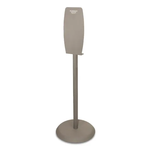 Bowman Dispensers/Marketlab-KS101-0029 Aluminum Hand Sanitizer Dispenser Floor Stand • 18"W x 18"D x 54.73"H