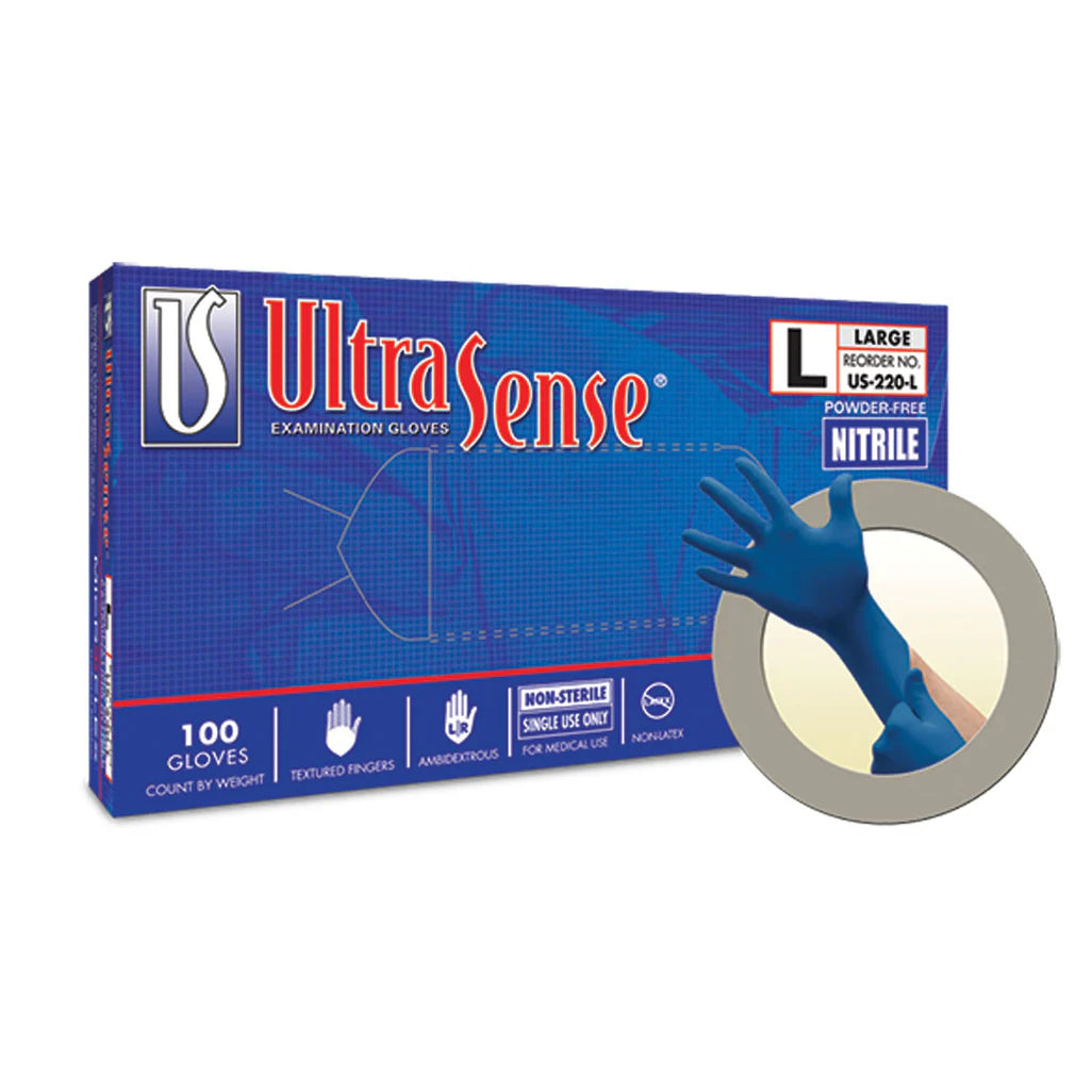 Ansell Microflex Ultrasense® Powder-Free Nitrile Exam Gloves