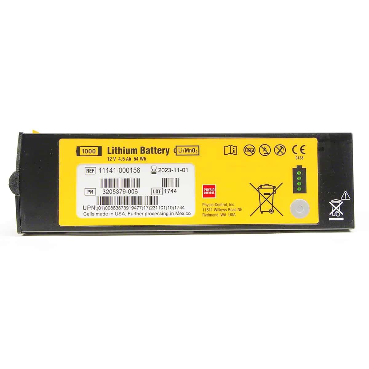 STRYKER-11141-000100 LMnO2 Non-Rechargeable Battery