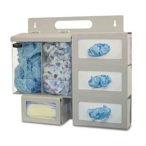 Bowman Dispensers/Marketlab-LP-004 ABS Double Bulk Isolation Station • 22.15"W x 4.88"D x 19.68"H
