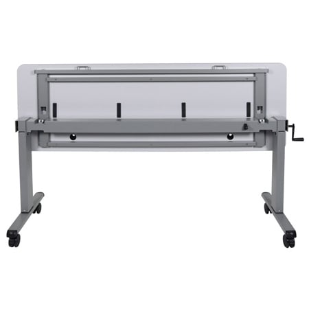 Luxor-STAND-NESTC-72 72" Adjustable Flip Top Table with Crank Handle