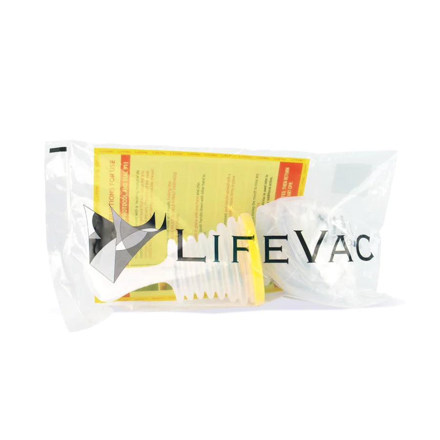 LifeVac-LVE2001 EMS Kit - Unit, 1 adult mask, 1 pediatric mask, Instructions for use (Each)