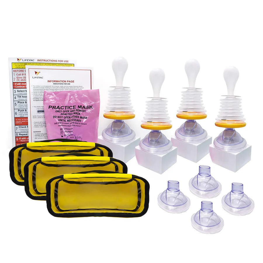 LifeVac-LVS3001 School Kit - 1 Home kit and 3 EMS kits (1 EA)