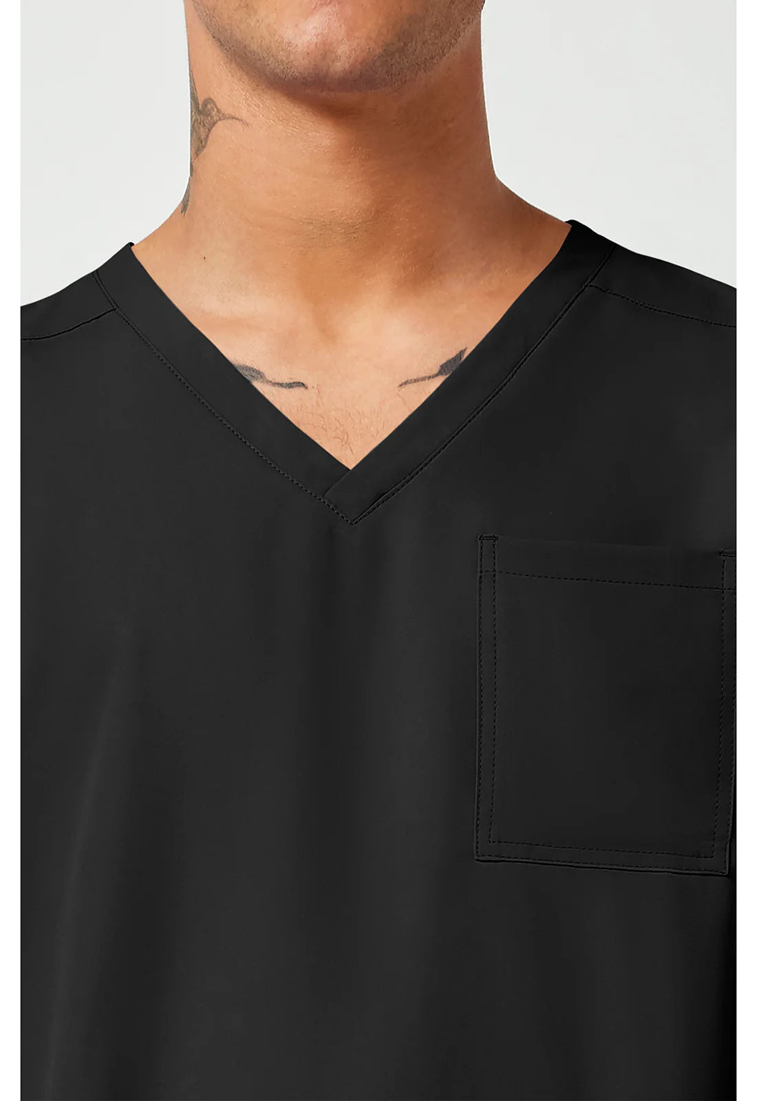 Med Couture Insight Men's V-Neck Scrub Top – 3 Pockets