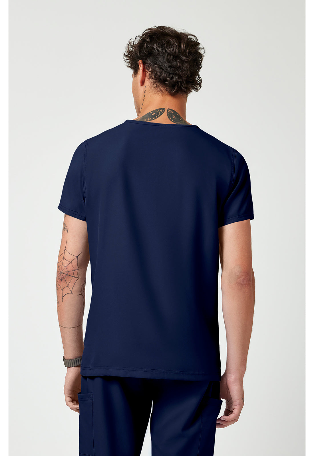 Med Couture Insight Men's V-Neck Scrub Top – 3 Pockets