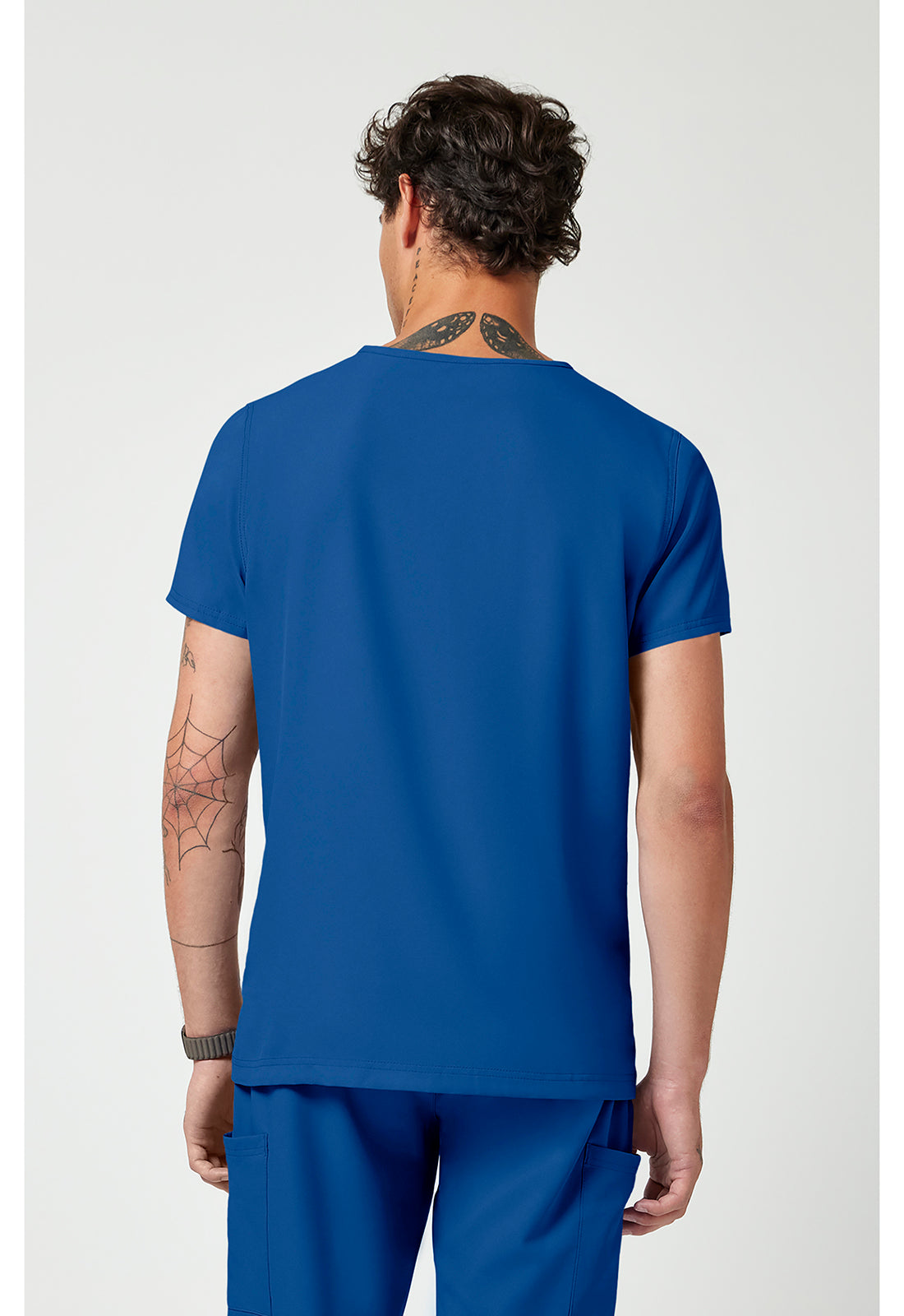 Med Couture Insight Men's V-Neck Scrub Top – 3 Pockets