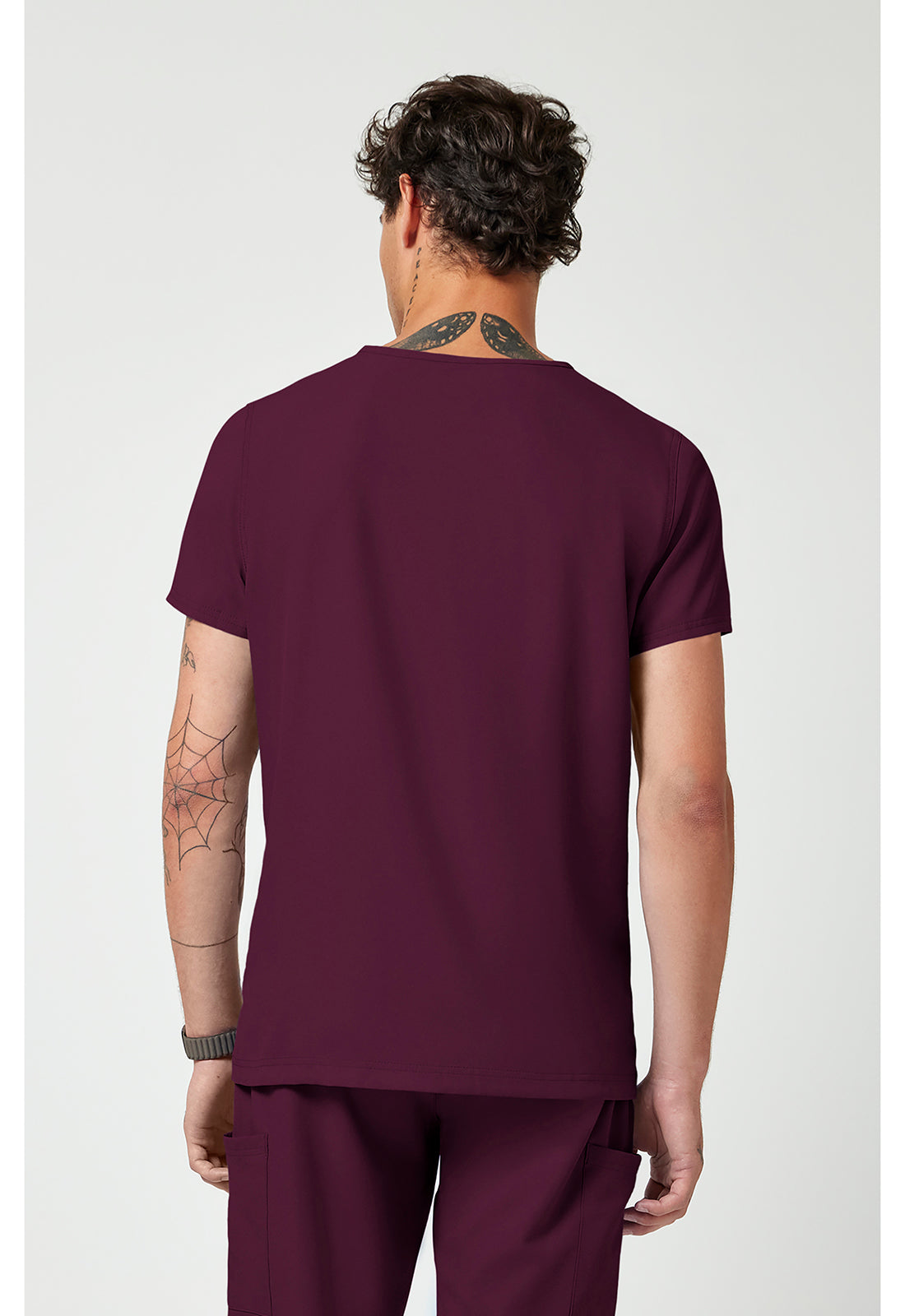 Med Couture Insight Men's V-Neck Scrub Top – 3 Pockets