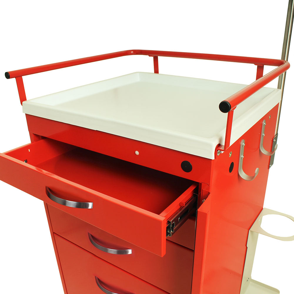 Harloff Top Rail for AL/SL Med Carts