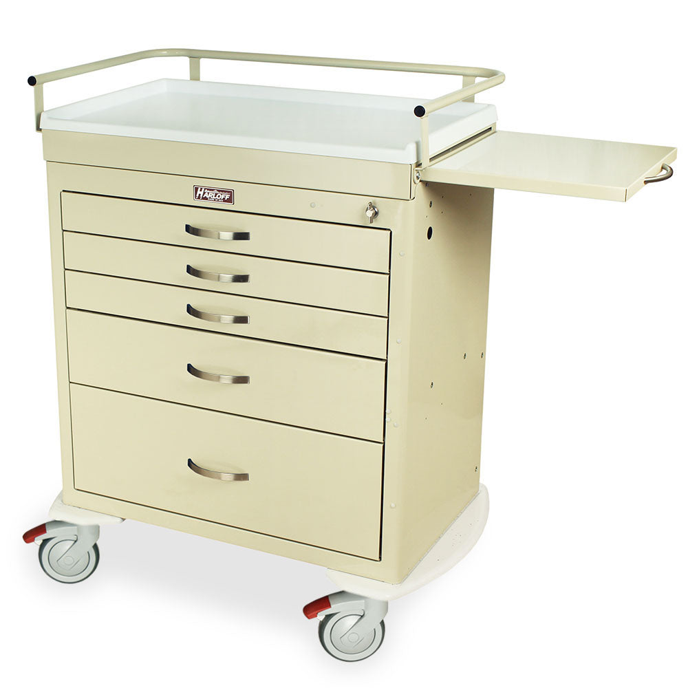 Harloff M-Series Cart Side-Mounted Drop Shelves