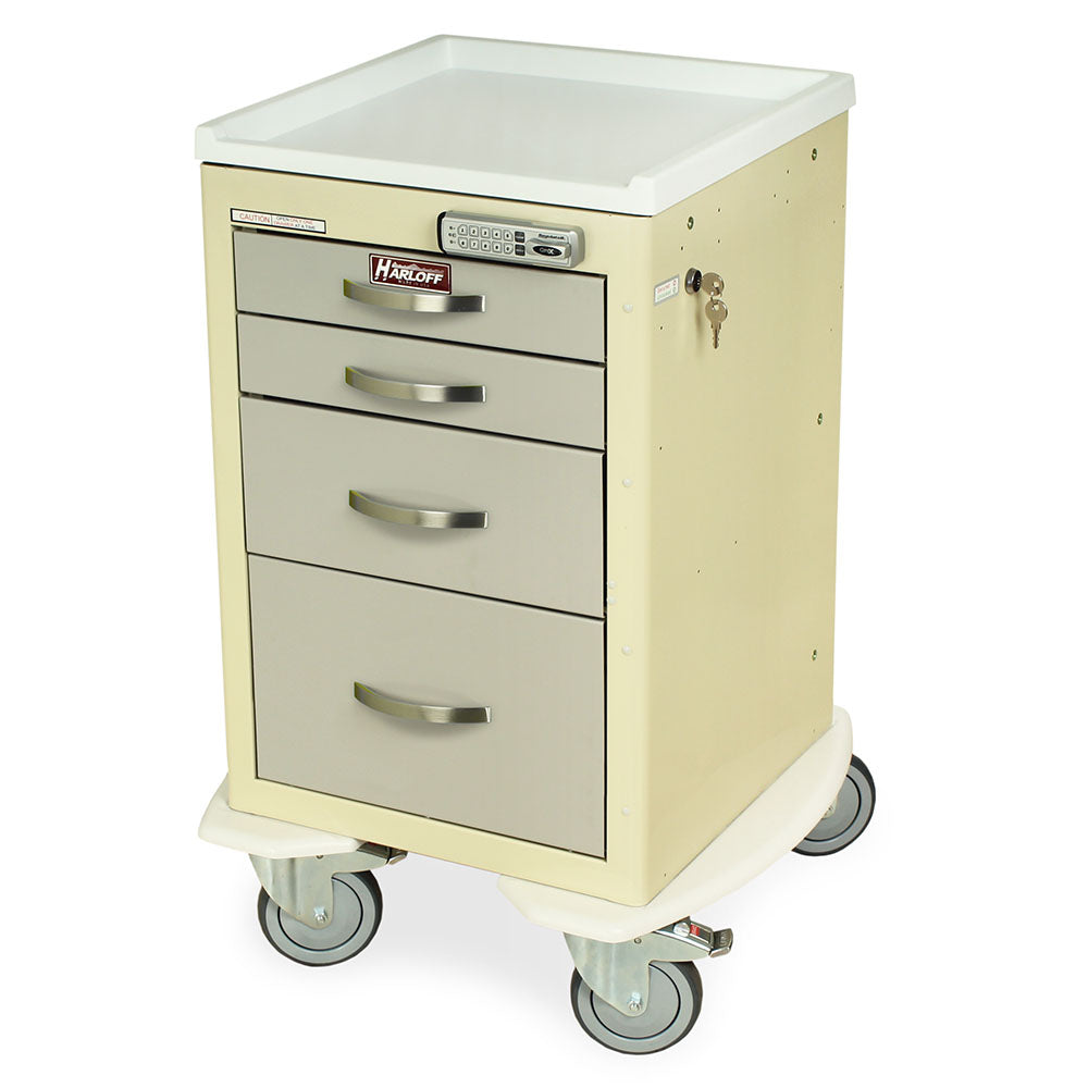 Harloff M-Series Mini Width Medical Carts, MDS18