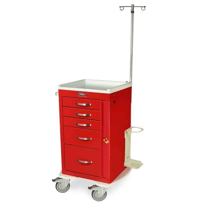 Harloff M-Series Mini Width Medical Carts, MDS18