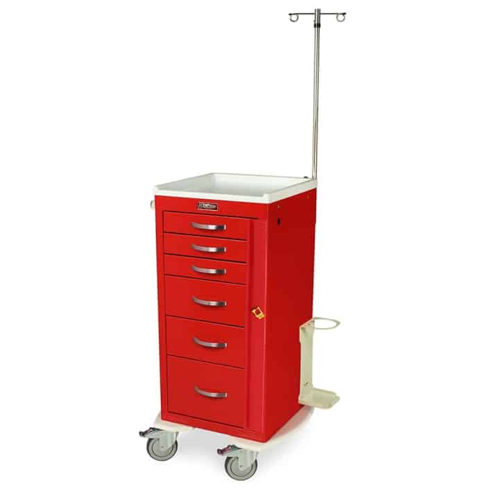 Harloff M-Series Mini Width Medical Carts, MDS18