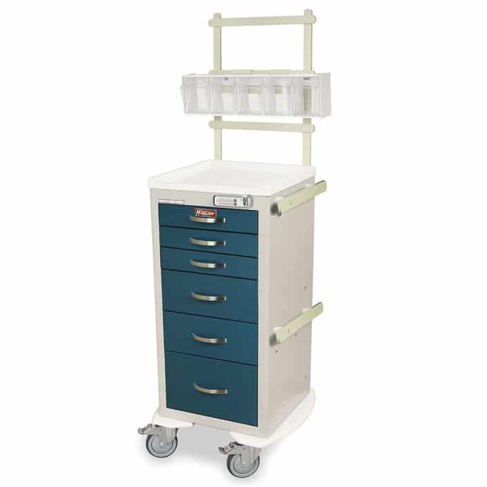 Harloff M-Series Mini Width Medical Carts, MDS18