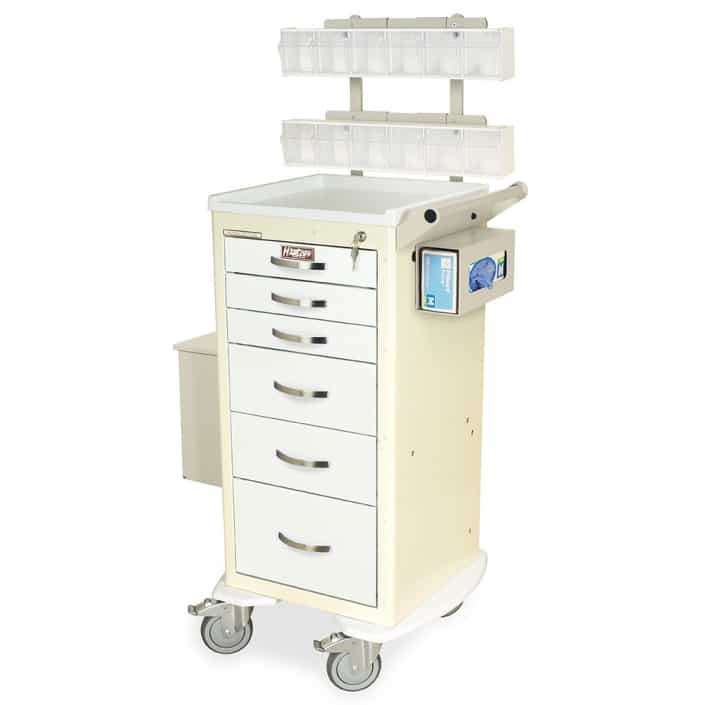 Harloff M-Series Mini Width Medical Carts, MDS18