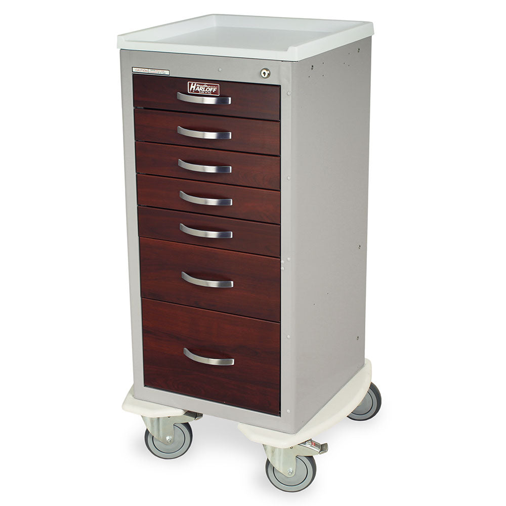 Harloff M-Series Mini Width Medical Carts, MDS18