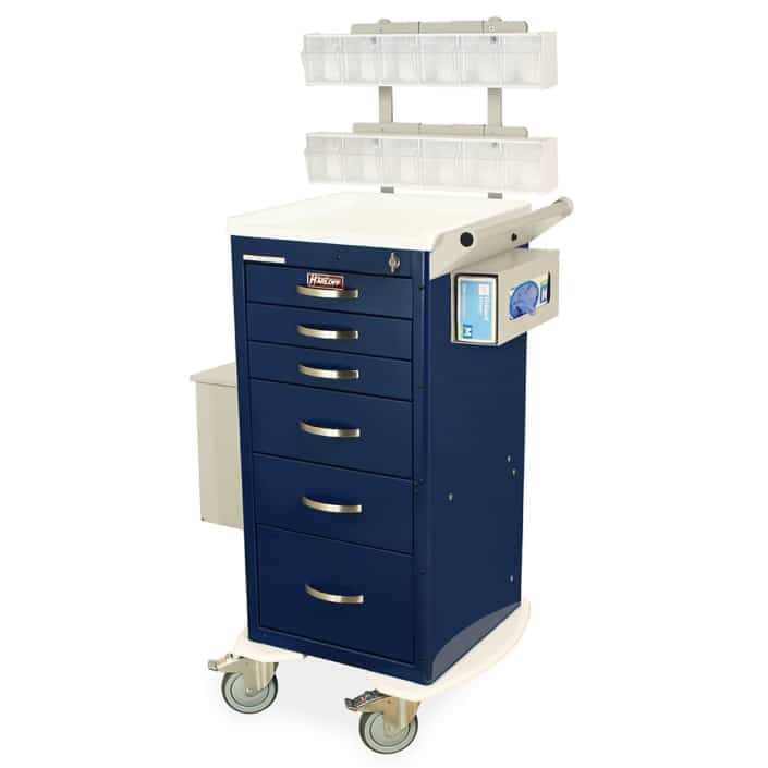 Harloff M-Series Mini Width Medical Carts, MDS18