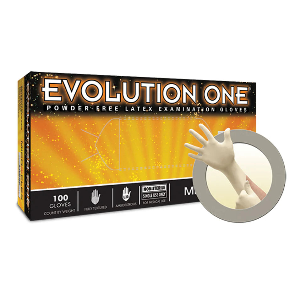 Ansell Microflex Evolution One® Powder-Free Latex Exam Gloves