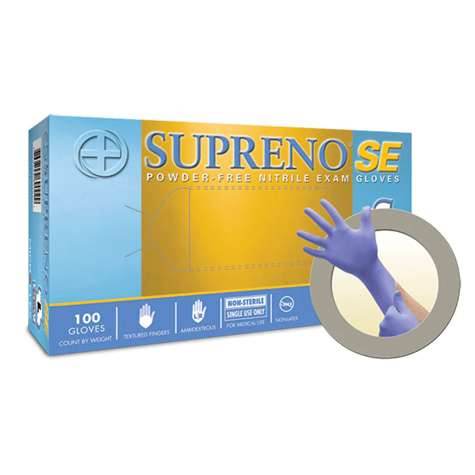 Ansell Microflex Supreno® Se Powder-Free Nitrile Exam Gloves