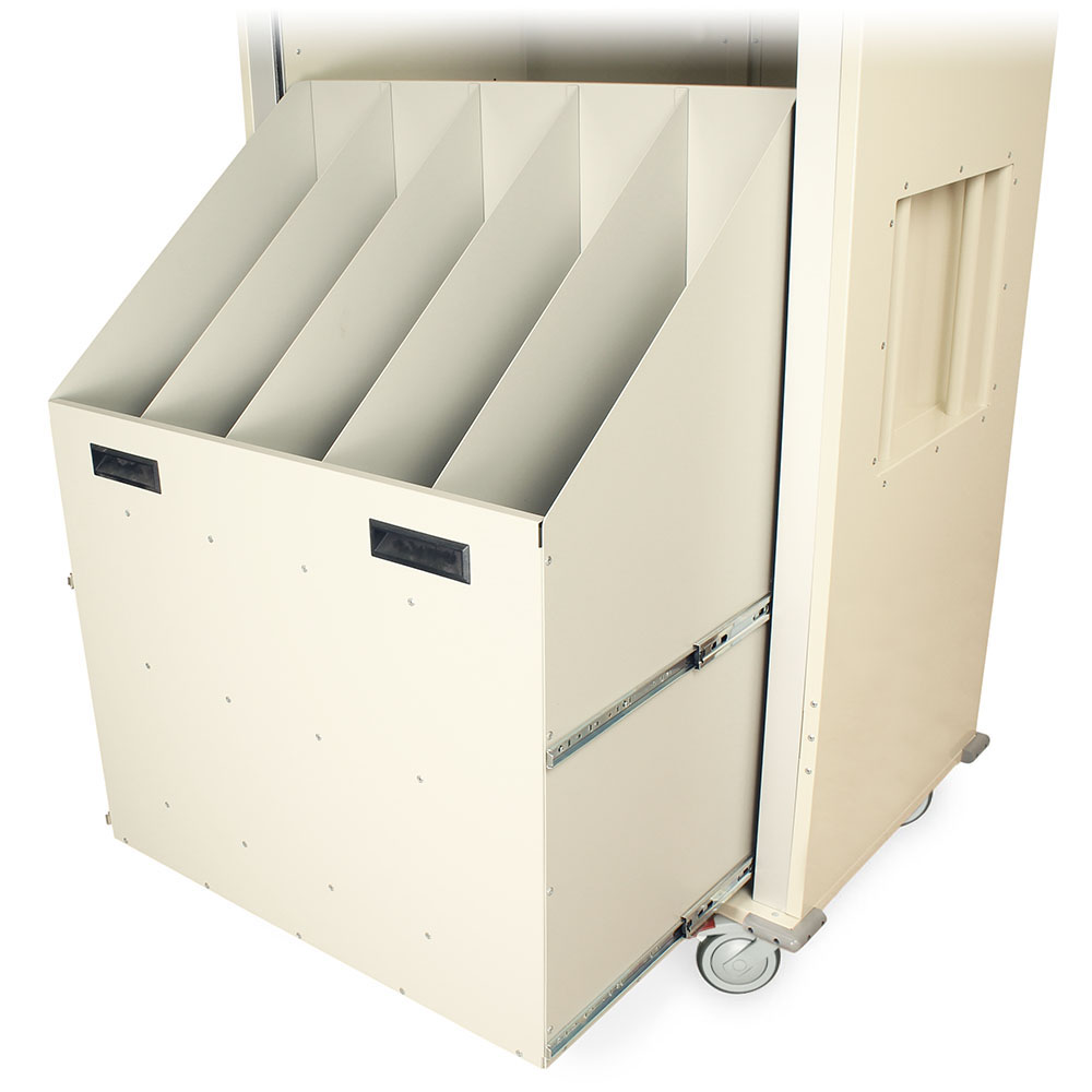 Harloff-MS-CATHDOUBLEDRW MS Double Wide Cath Holder 5 Rows at 6.4" Wide and 19" Deep (1 EA)