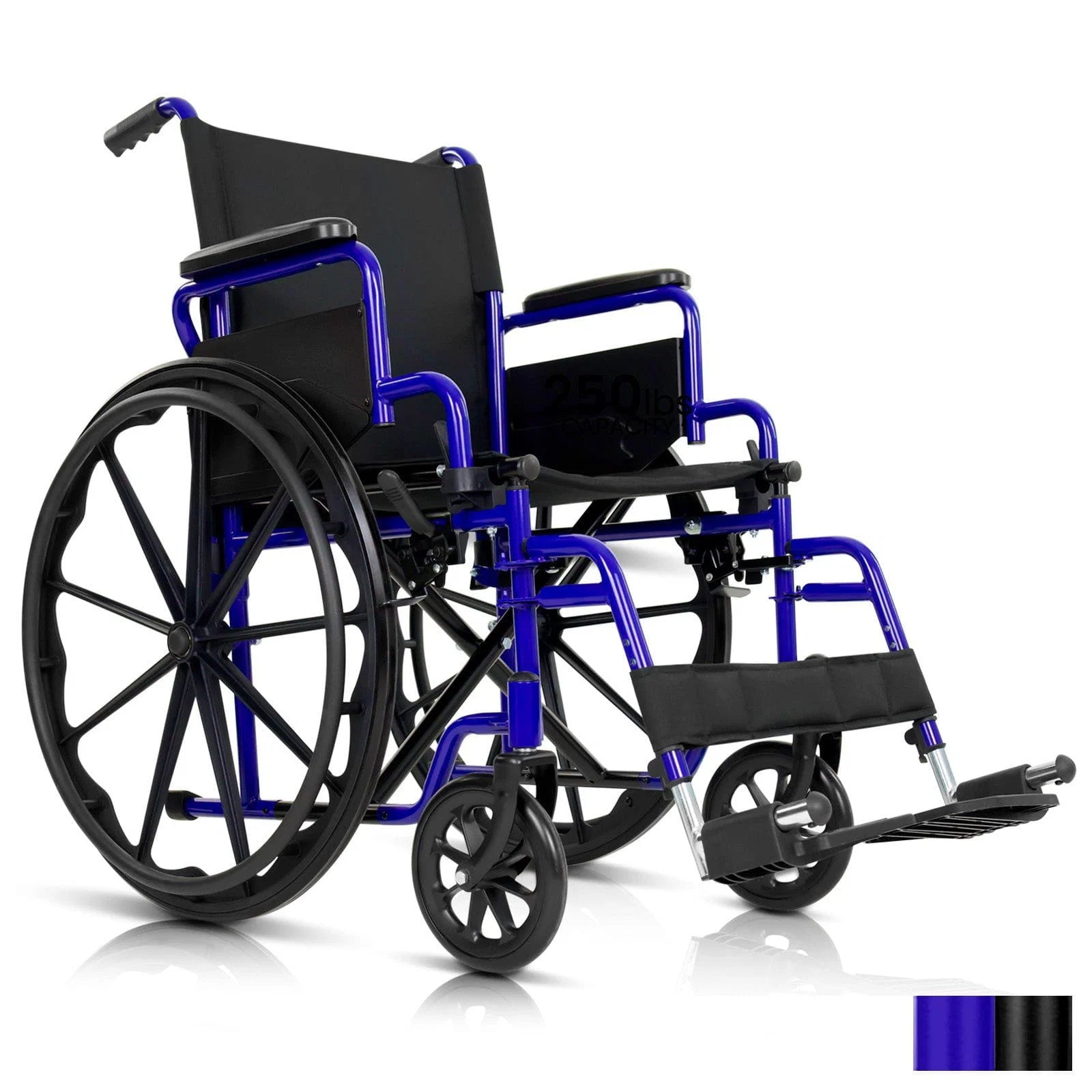 Vive Health/AccessGUDID-MOB1100BLU Core Wheelchair Blue (1 EA)