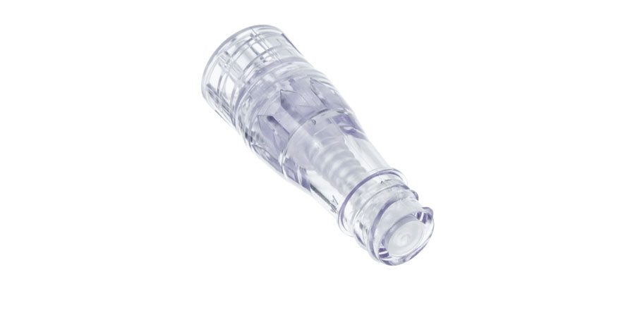 Amsino-MR4001 MicroClave® Clear Needle-Free Pressure Infusion Connector, 400 psig, 0.04mL (100/cs)