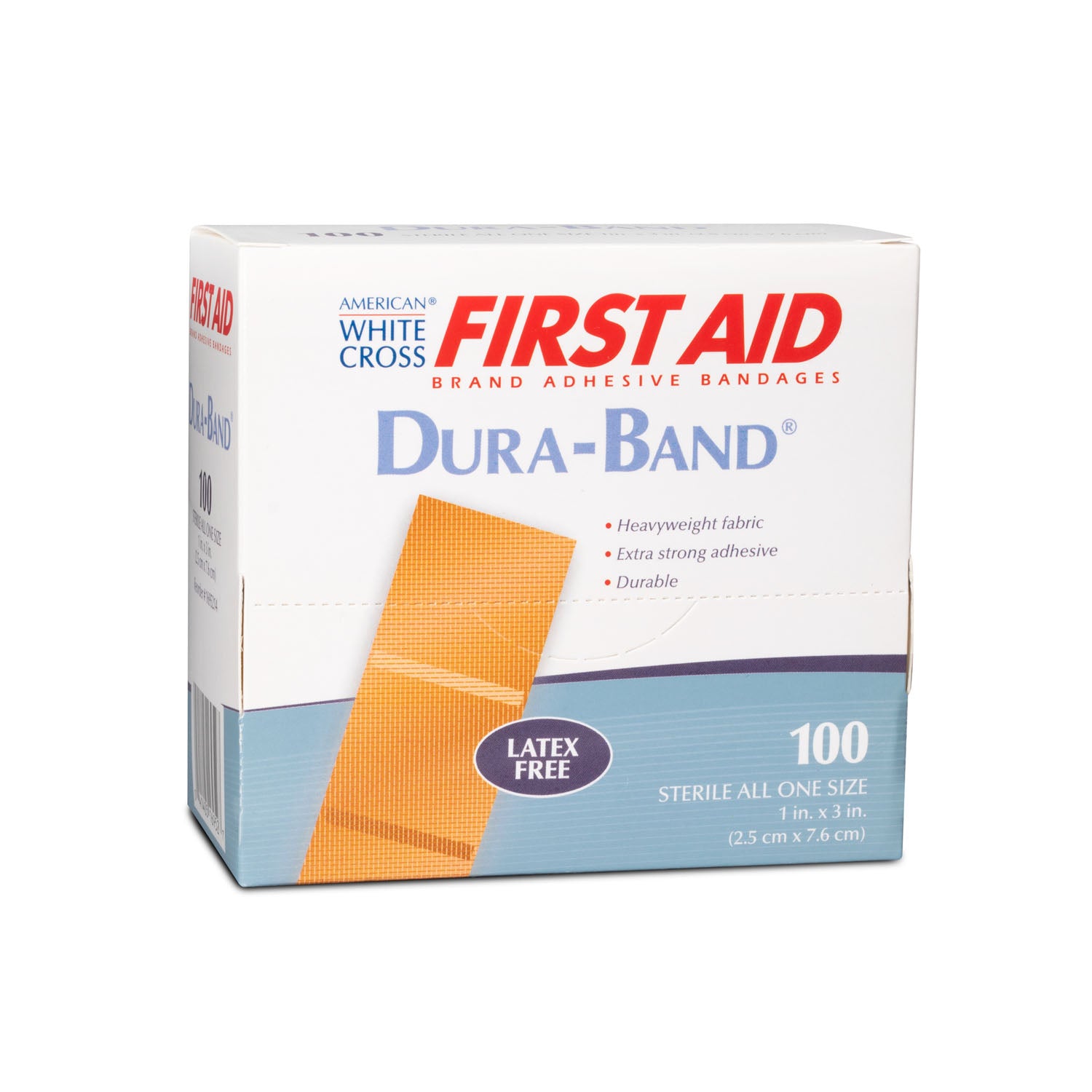 Dukal Corporation Heavyweight Flexible Fabric Adhesive Bandage, Sterile