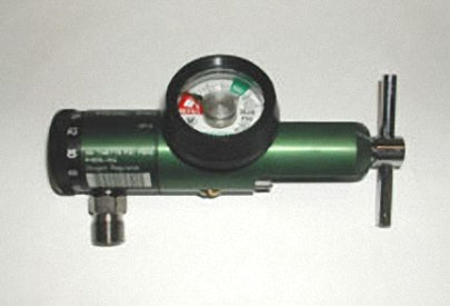 Mada Medical-R1835-15G Click Regulator (1/2-15 LPM) CGA-870 Yoke w/ DISS Outlet (1 EA)