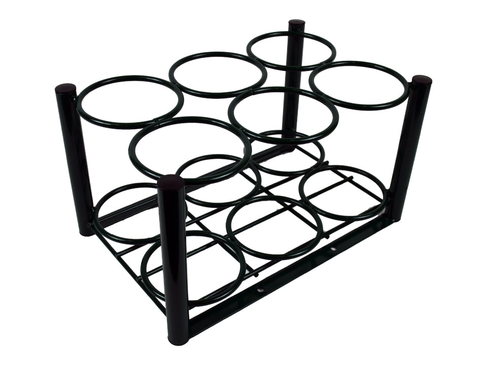 Mada Medical-2004P Stand for 6 D or E Tanks, Green (1 EA)
