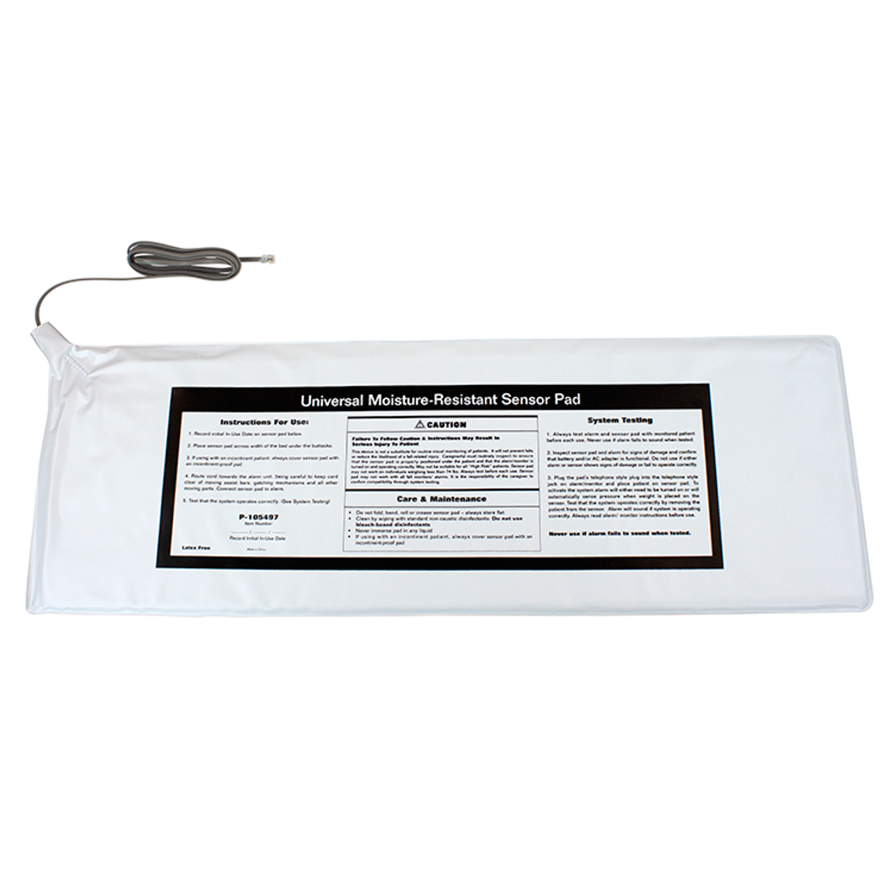 Dynarex-P-106380-10-1-Year Chair Sensor Pad