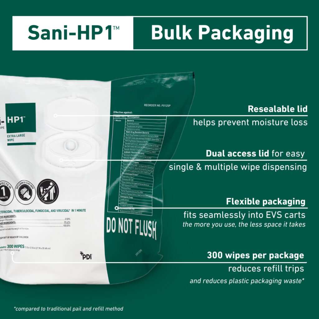 PDI Sani-HP1 Germicidal Wipes