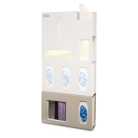 Bowman Dispensers/Marketlab-PA004-0212 ABS Face Shield and Glove Box Dispenser • 17.15"W x 4.75"D x 10.2"H