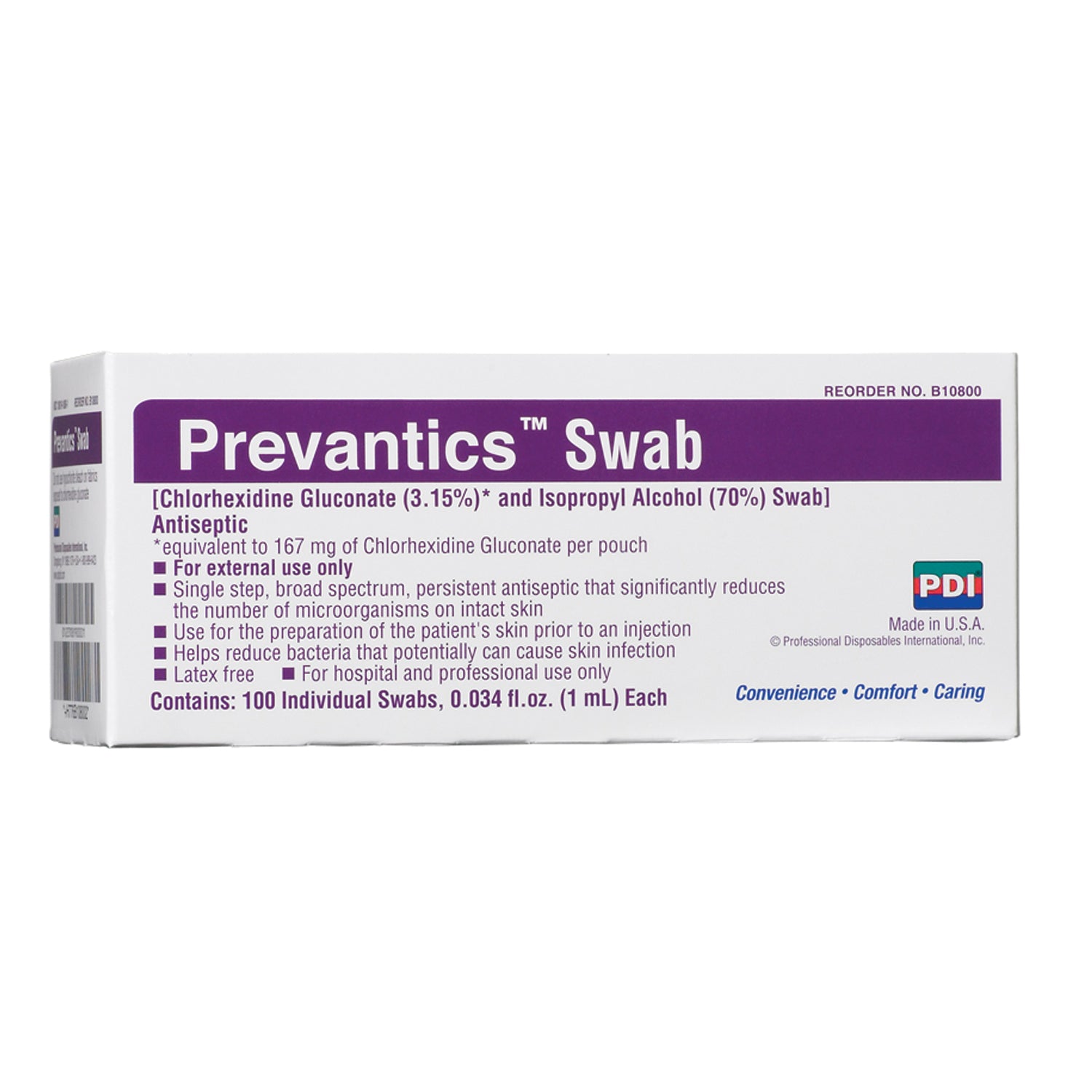 PDI Swabs & Swabsticks