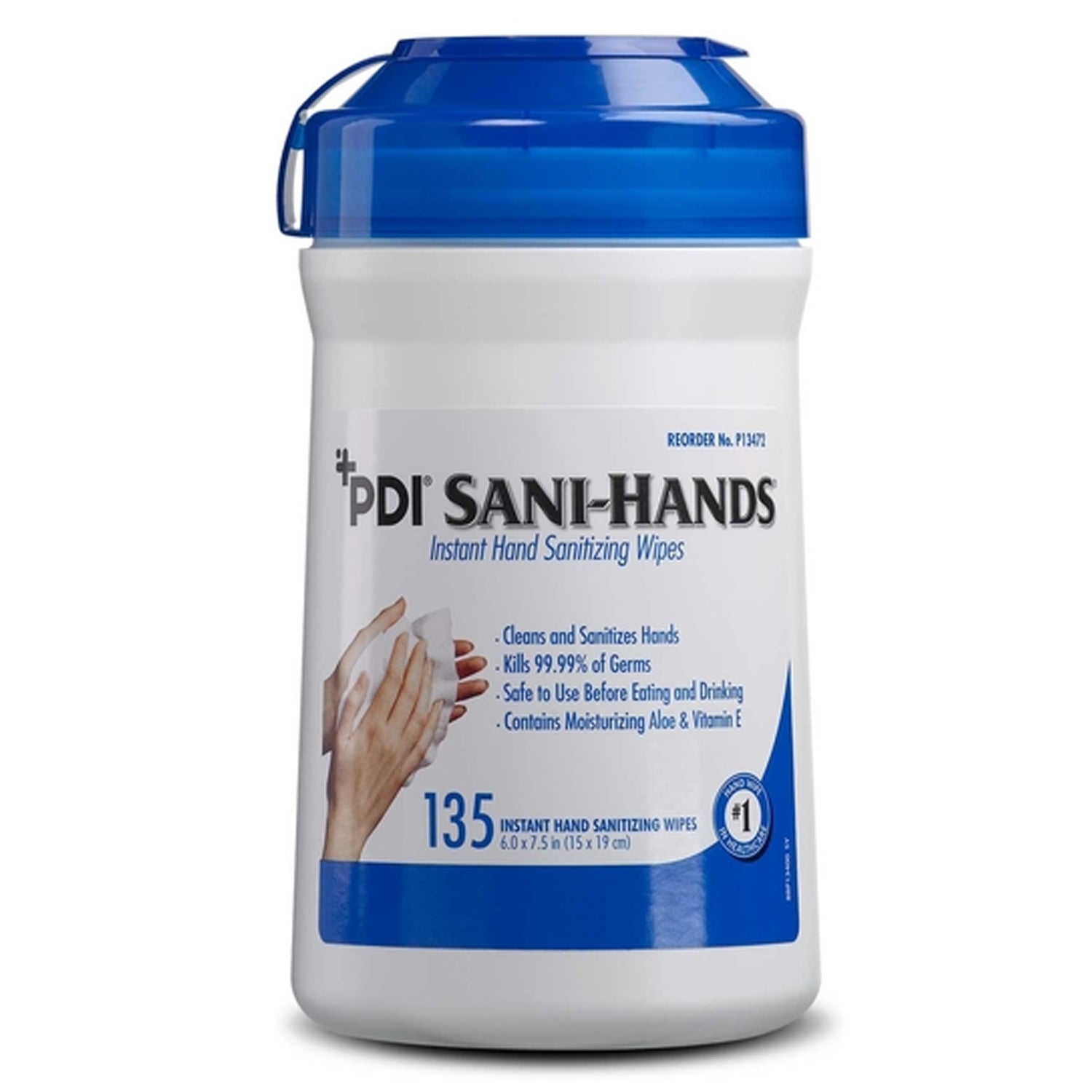 PDI Sani-Hands® Instant Hand Sanitizing Wipes
