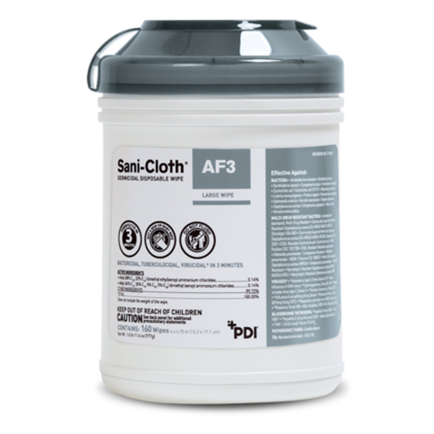 PDI AF3 Germicidal Disposable Wipes & Refills