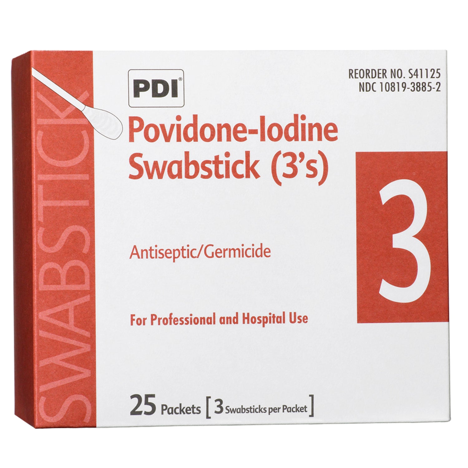 PDI PVP Iodine Prep Swabs