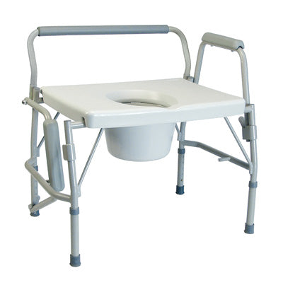 Graham Field-6438A - Lumex Imperial Collection Three-In-One Drop Arm Commode, 600 lbs Capacity